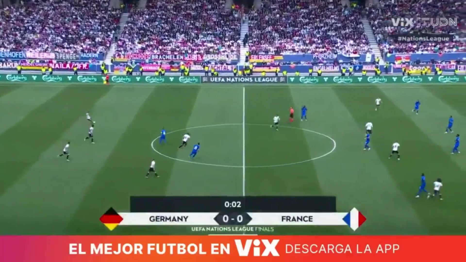 集錦歐國(guó)聯(lián)-法國(guó)2-0德國(guó)奪季軍 姆巴佩傳射奧利塞破門