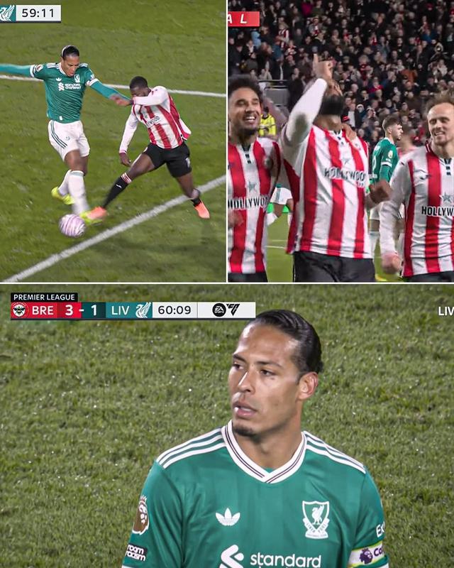 英超官方對(duì)裁判改變點(diǎn)球決定的解釋：范迪克的犯規(guī)發(fā)生在禁區(qū)線上