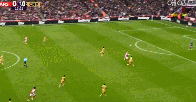 半場結(jié)束：阿森納1-0水晶宮 埃澤進(jìn)球絕殺老東家