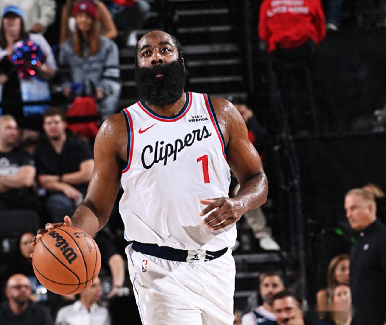 拒絕逆轉(zhuǎn)！倫納德30+10阿夫迪亞23+7哈登這么厲害西部第七易主