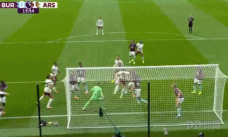 半場結(jié)束：阿森納2-0伯恩利 杰克·賴希進(jìn)球 賴斯進(jìn)球