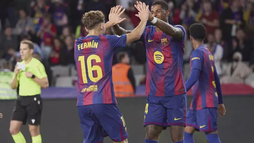 火力全開 巴薩本賽季聯(lián)賽已打入28球 僅次于拜仁