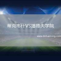 蒂克韋什VS潘德夫?qū)W院