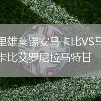 里雄萊錫安馬卡比VS馬卡比艾羅尼拉馬特甘