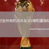 甘孜州有機(jī)牦牛隊(duì)VS德陽重裝隊(duì)