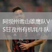 阿壩州雪山雄鷹隊(duì)VS甘孜州有機(jī)牦牛隊(duì)