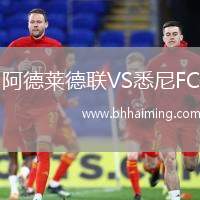 阿德萊德聯(lián)VS悉尼FC