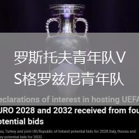 羅斯托夫青年隊(duì)VS格羅茲尼青年隊(duì)