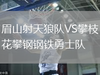 眉山射天狼隊(duì)VS攀枝花攀鋼鋼鐵勇士隊(duì)